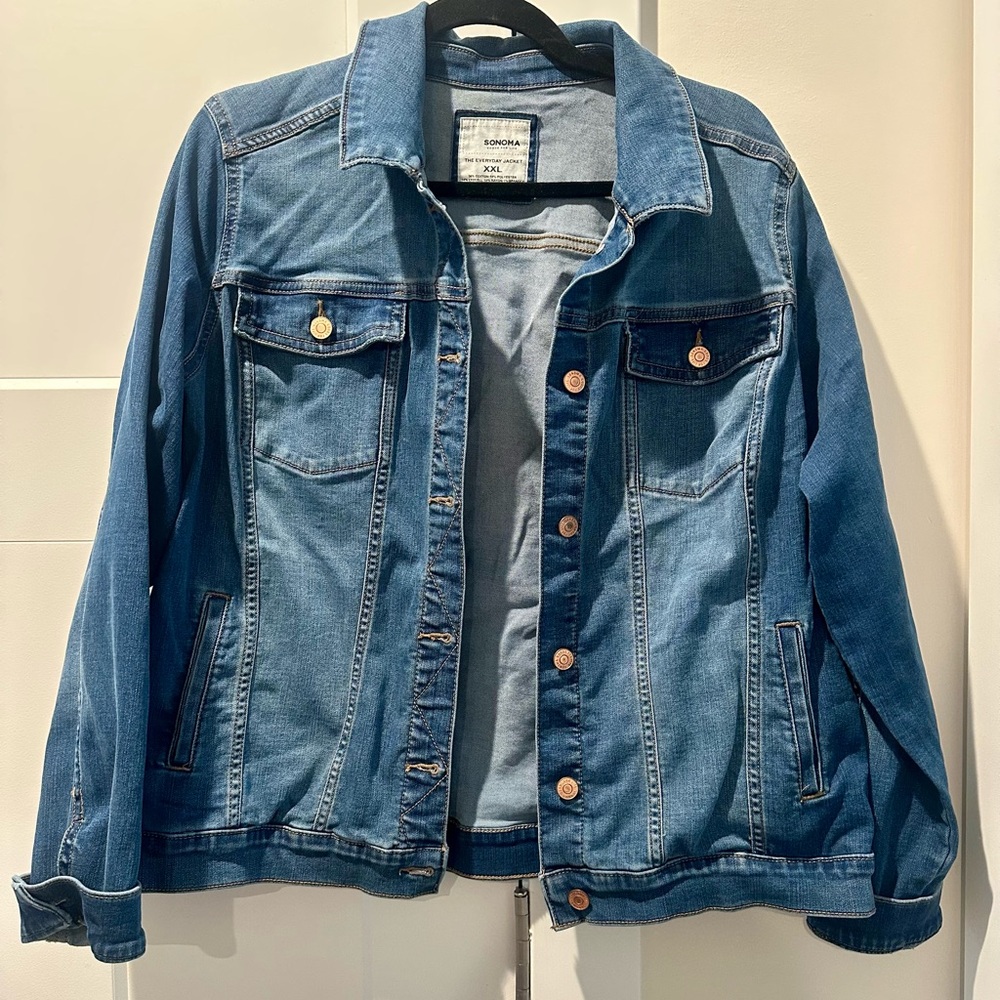 Sonoma Light Blue Casual Jacket